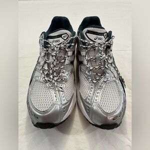 ASICS Gel-nimbus 10.1 White Saxon Green 1203A543 Women’s Jogging Shoes Sz W-9